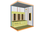 3 Person Indoor Infrared Sauna
