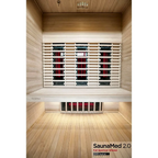 3 Person Full Spectrum Infrared Hemlock Sauna