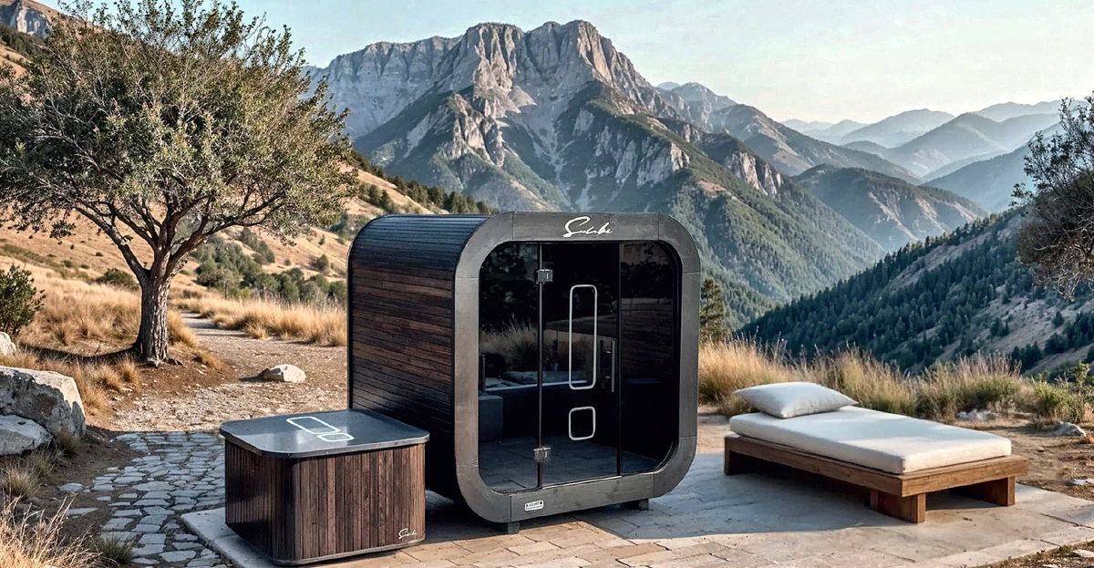 2–4 Person Compact Outdoor Sauna