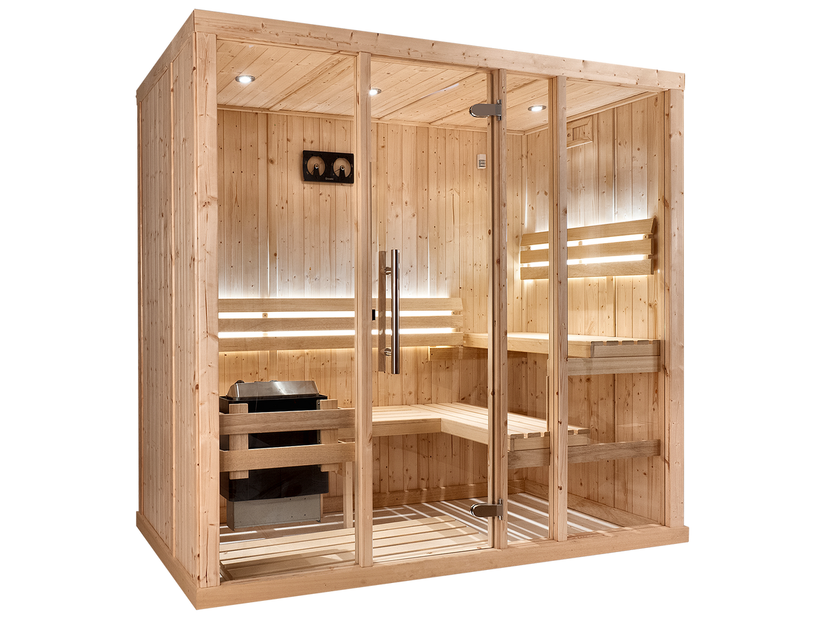 3 Person Indoor Finnish Traditional Sauna