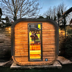 2 Person Compact Thermowood Outdoor Sauna
