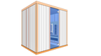 4–6 Person Indoor Infrared Sauna with Parallel Benches