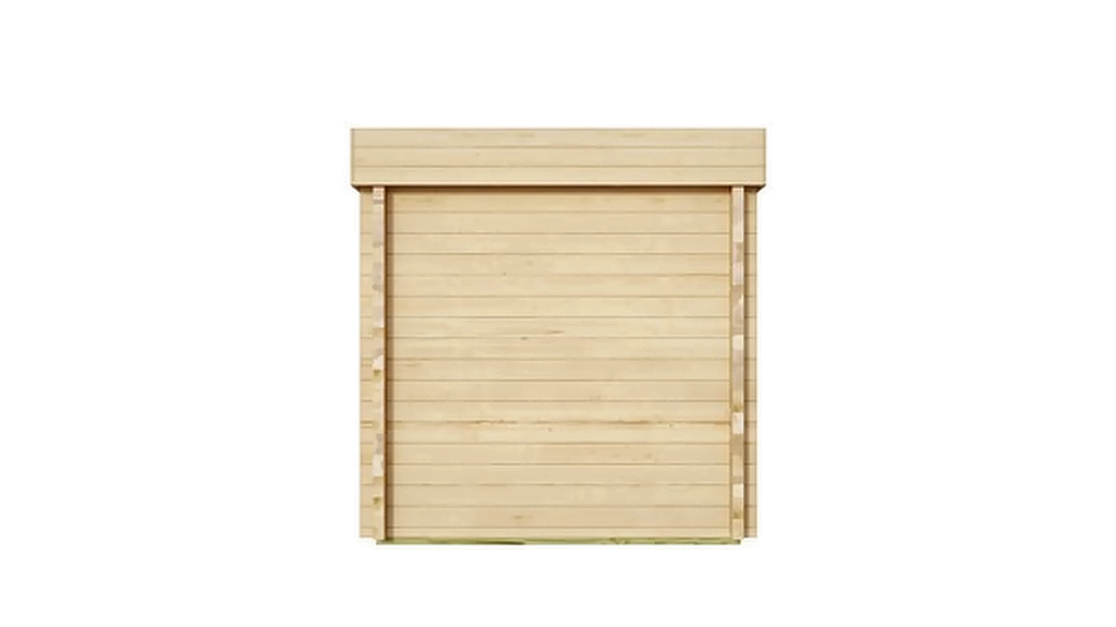 3–4 Person Nordic Sauna Room with Terrace