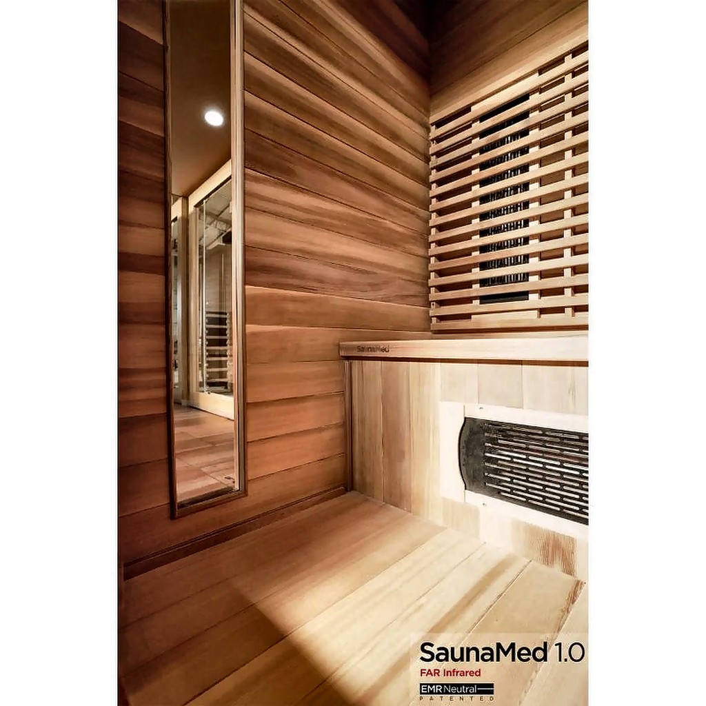 3 Person Luxury Canadian Cedar FAR Infrared Sauna