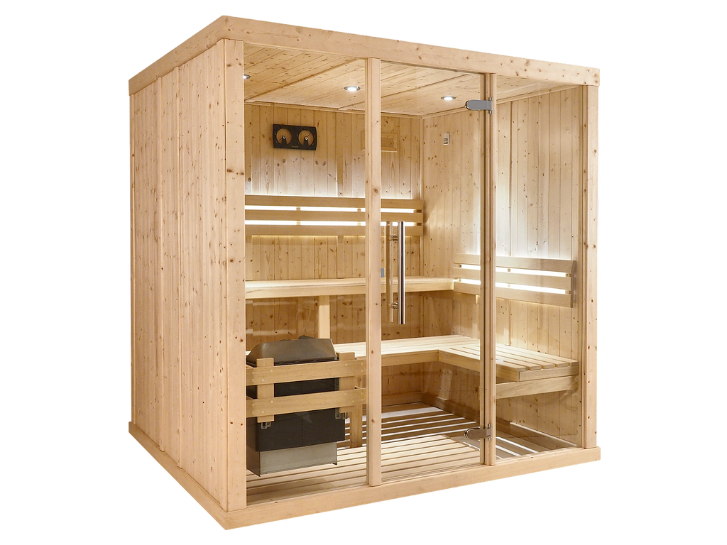 4 Person Spacious Indoor Traditional Finnish Sauna