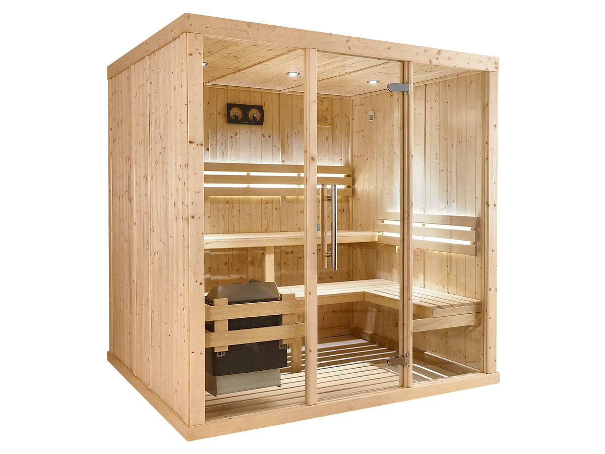 4 Person Spacious Indoor Traditional Finnish Sauna