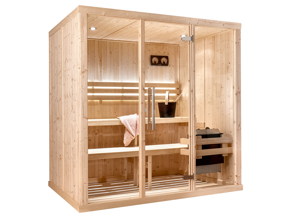 3 Person Indoor Traditional Finnish Sauna