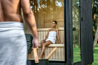 4 Person Premium Outdoor Sauna Cabin