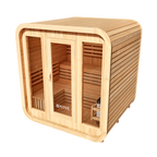 Premium Cube Sauna by Cartvora — 3–4 Person