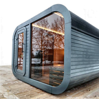 Outdoor Sauna — 6–8 Person with Changing Room