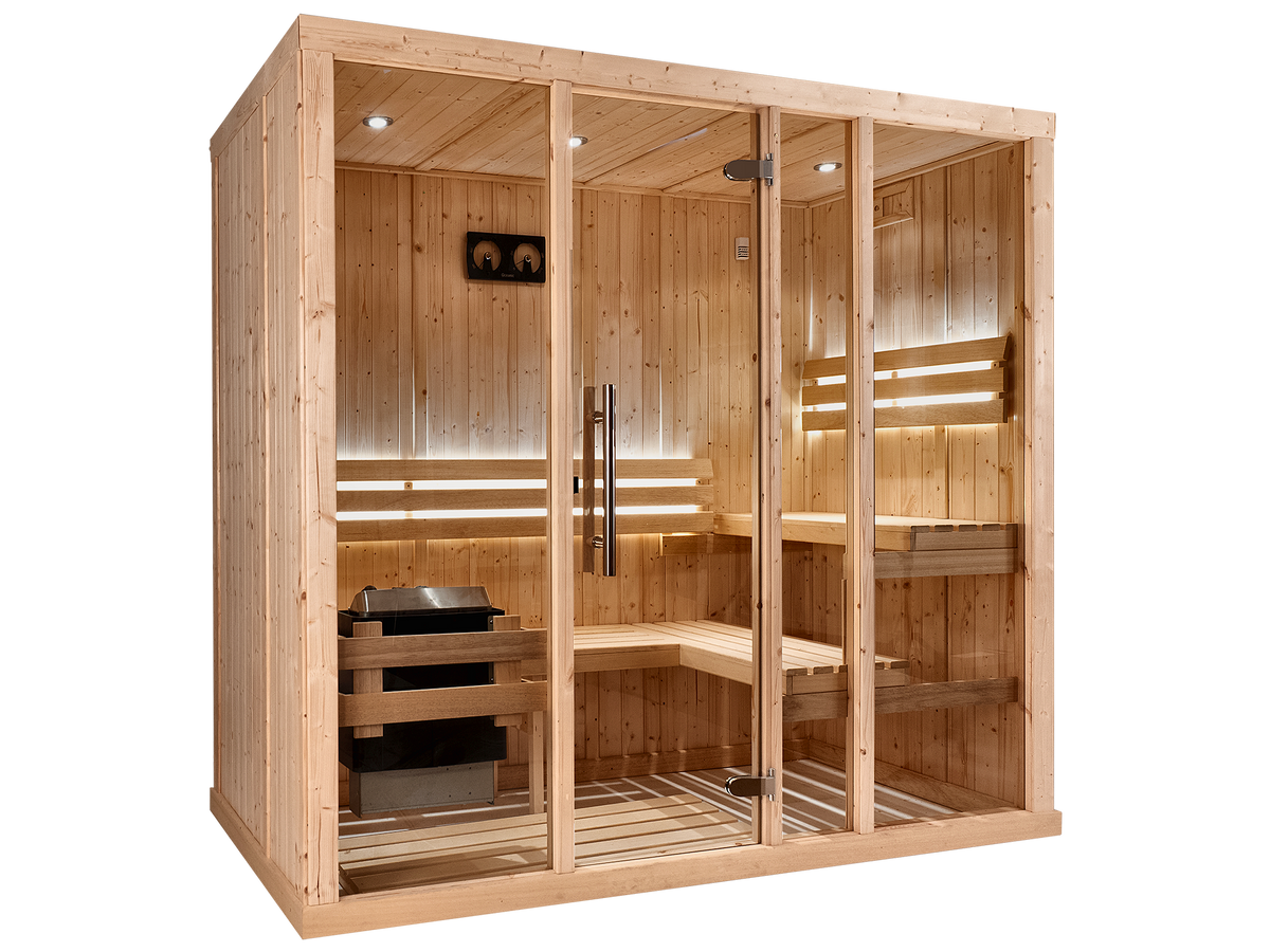 3 Person Indoor Finnish Traditional Sauna