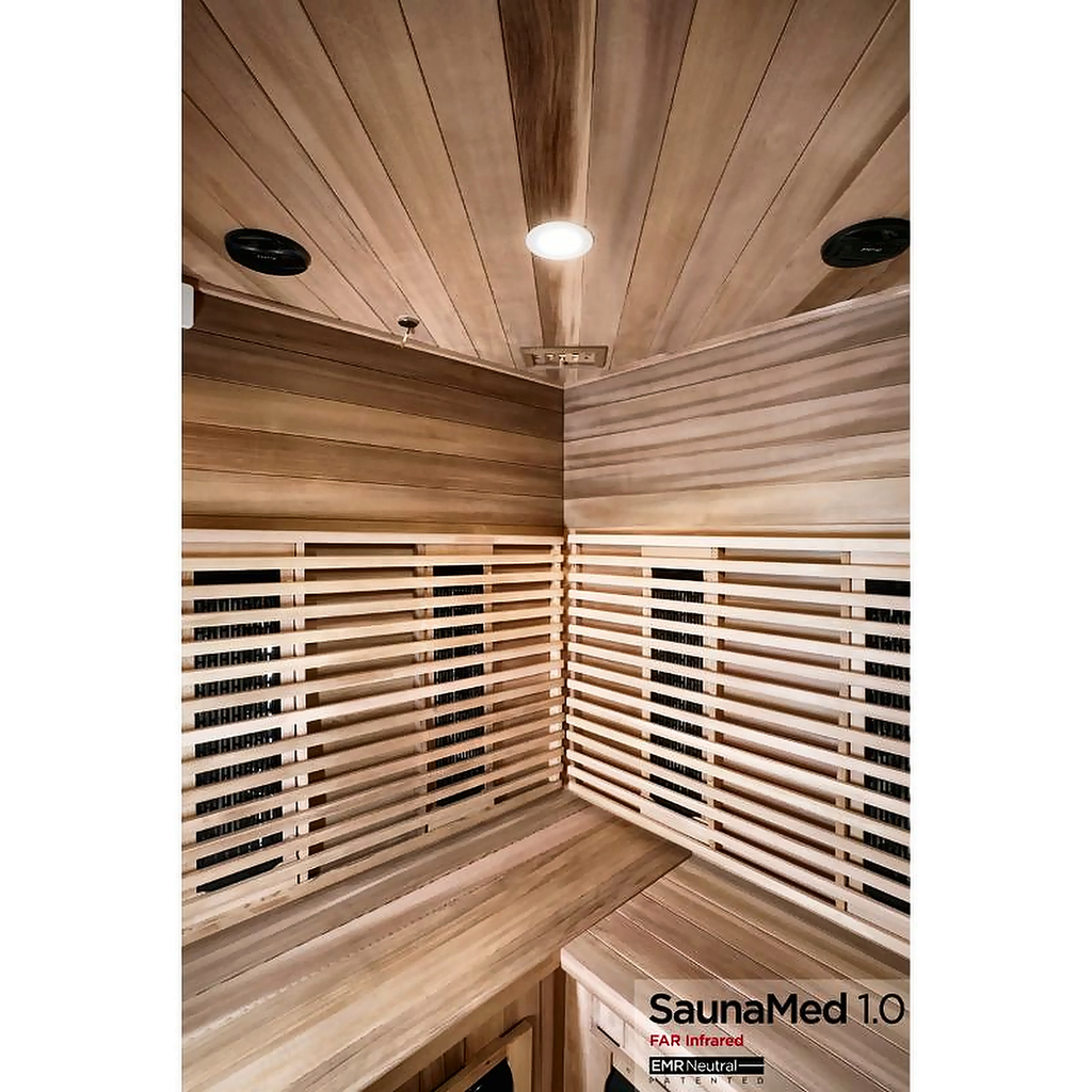 SaunaMed by Cartvora — 4–5 Person Luxury FAR Infrared Sauna