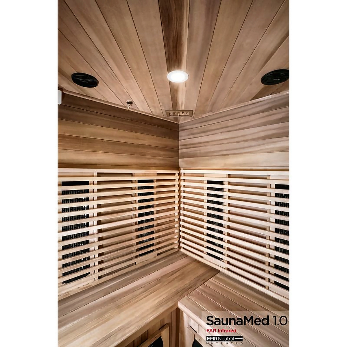 SaunaMed by Cartvora — 4–5 Person Luxury FAR Infrared Sauna
