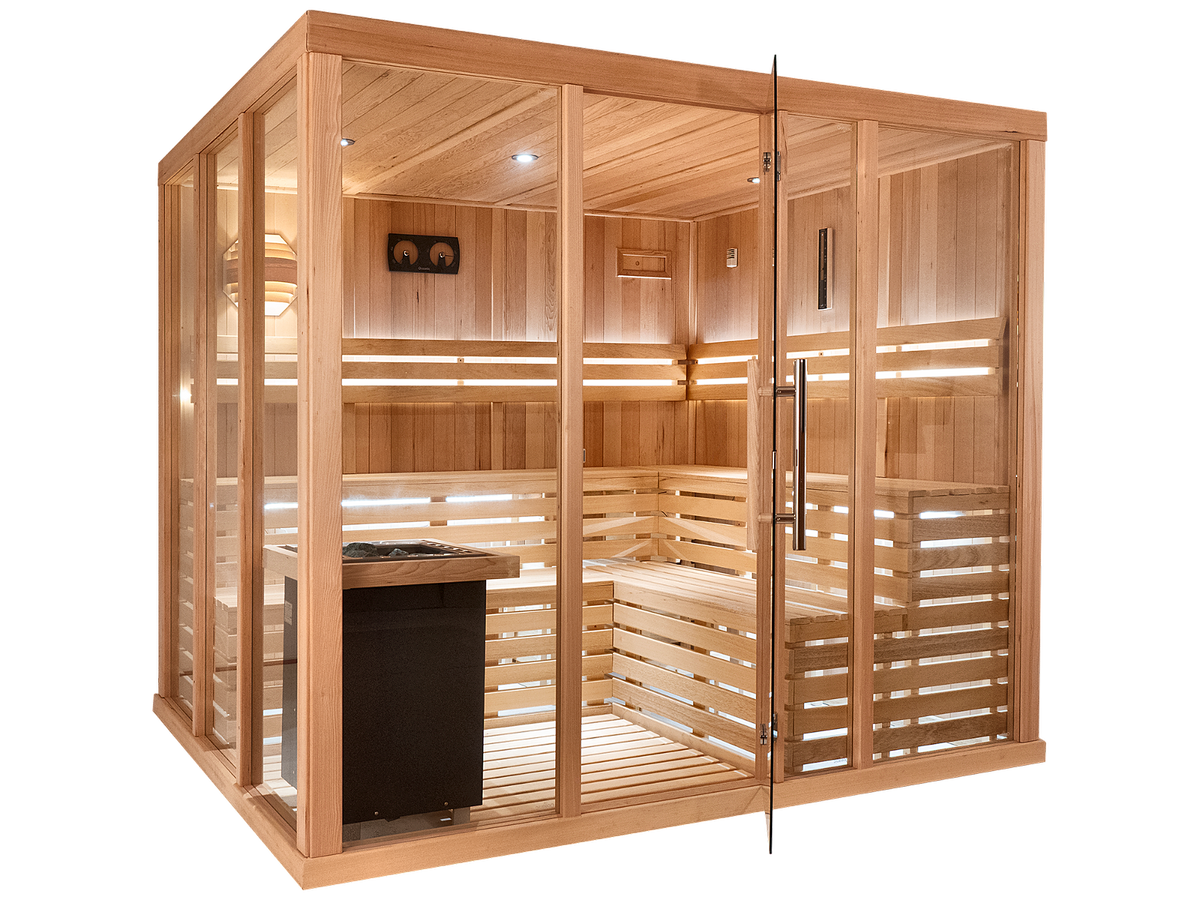 7 Person Spacious Indoor Traditional Finnish Sauna