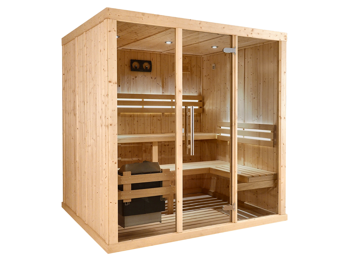 4 Person Spacious Indoor Traditional Finnish Sauna