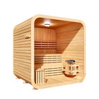 Premium Cube Sauna by Cartvora — 3–4 Person