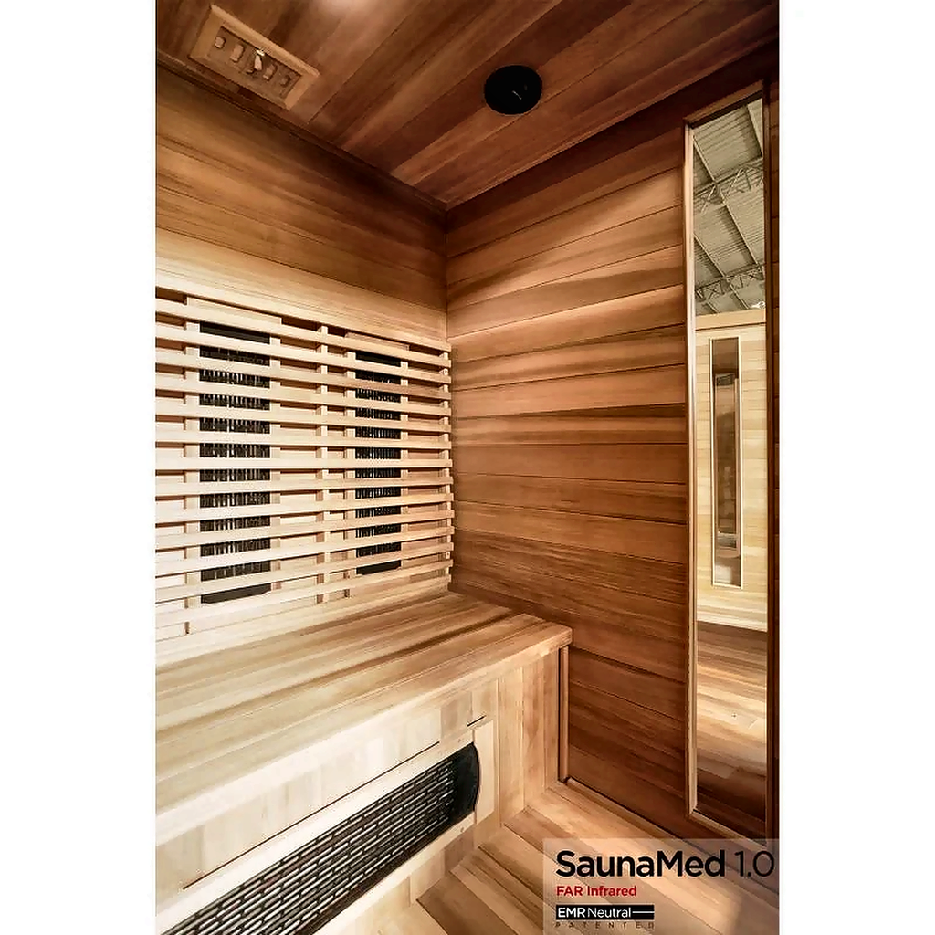 3 Person Luxury Canadian Cedar FAR Infrared Sauna