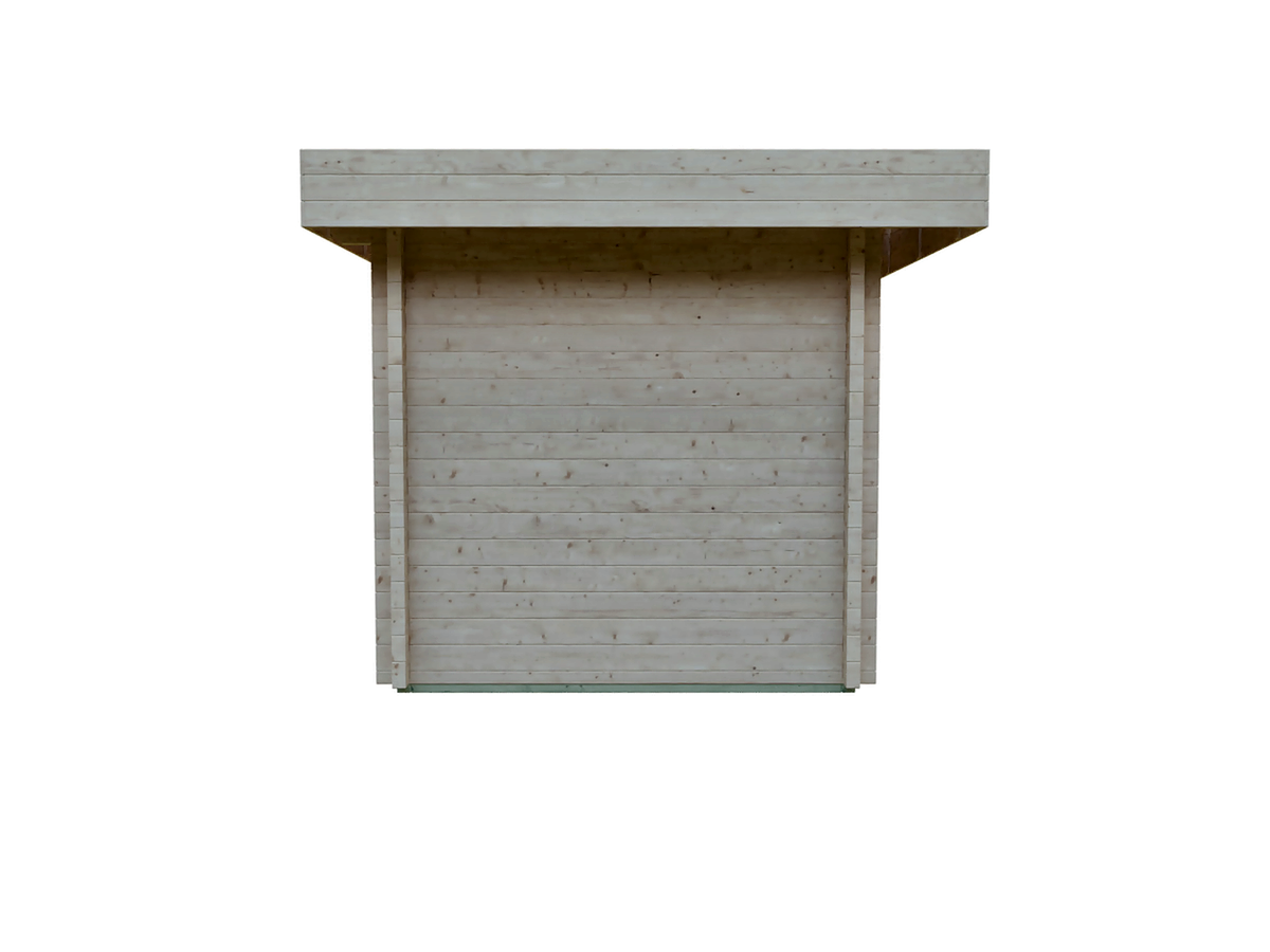 4 Person Nordic Outdoor Sauna Cabin with Changing Room