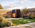 Small Rounded Outdoor Sauna Cabin