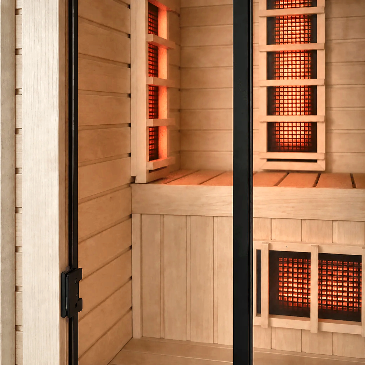 2 Person Full-Spectrum Infrared Sauna with App Control