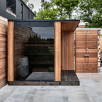 Nordic Outdoor Sauna — 3–4 Person Thermo Pine
