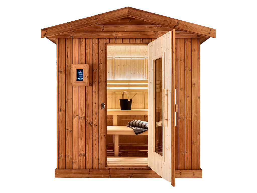 6 Person Thermowood Garden Sauna