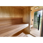Outdoor Sauna — 5 Person with Changing Room