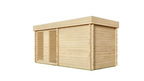 3–4 Person Nordic Sauna Room with Terrace