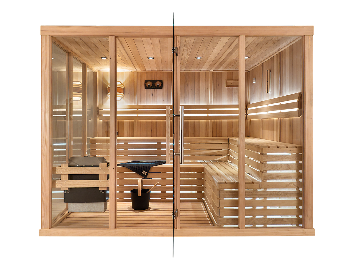 8 Person Large Indoor Traditional Finnish Sauna