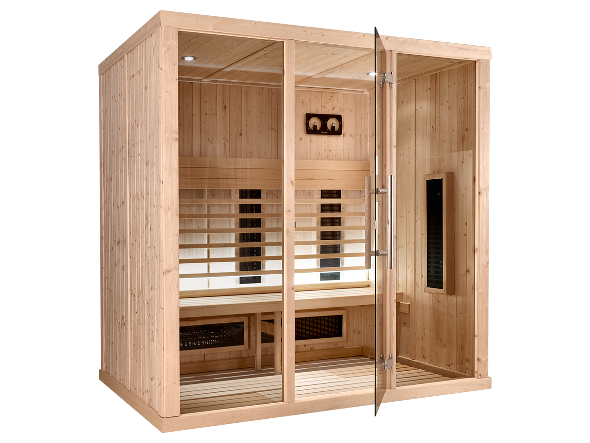 3 Person Spacious Indoor Infrared Sauna