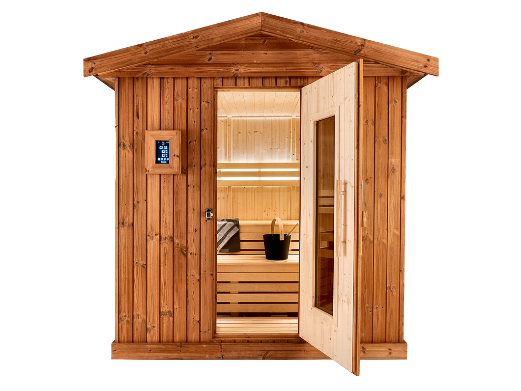 4 Person Thermowood Garden Sauna