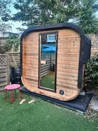 2 Person Compact Thermowood Outdoor Sauna