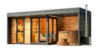 5 Person Large Outdoor Sauna with Long-Format Design