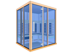 4 Person Square Indoor Infrared Sauna