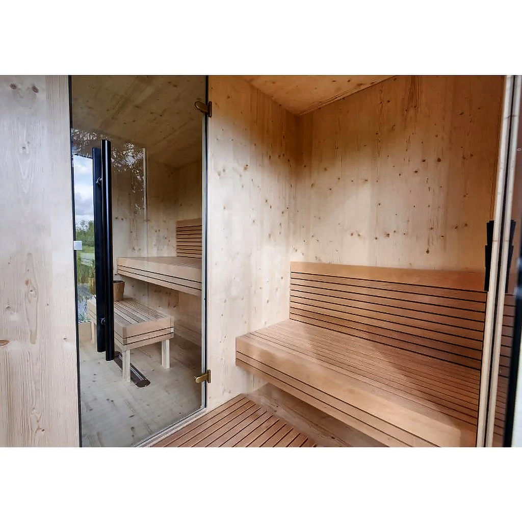 Outdoor Sauna — 5 Person with Changing Room