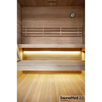 6 Person Traditional Hemlock Indoor Sauna