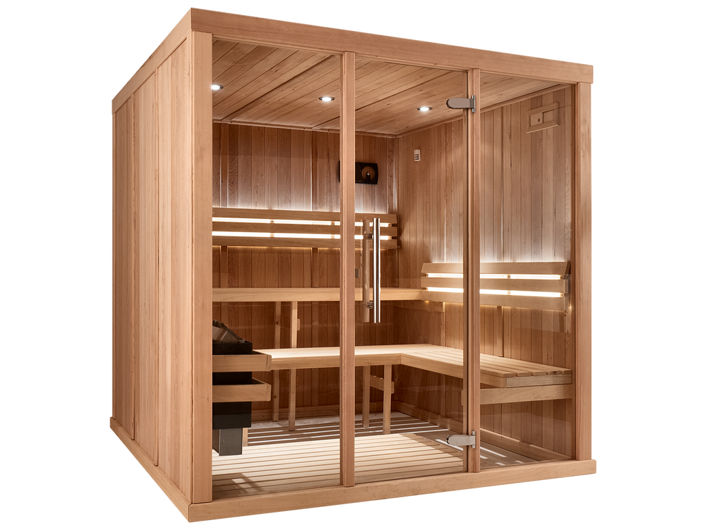 5 Person Square Indoor Traditional Finnish Sauna