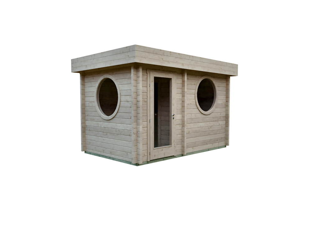 Nordic Style Outdoor Sauna House for Families & Groups
