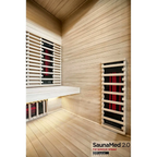 3 Person Full Spectrum Infrared Hemlock Sauna