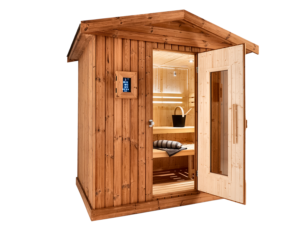 4 Person Thermowood Garden Sauna