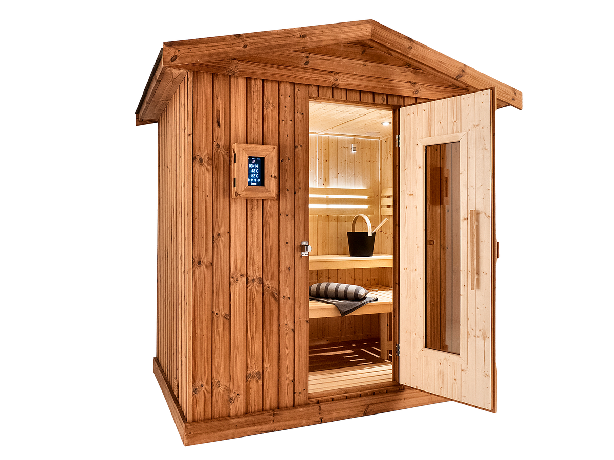 4 Person Thermowood Garden Sauna