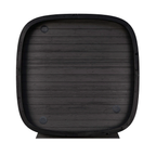4 Person Black Cube Outdoor Sauna with Wi-Fi Heater Control