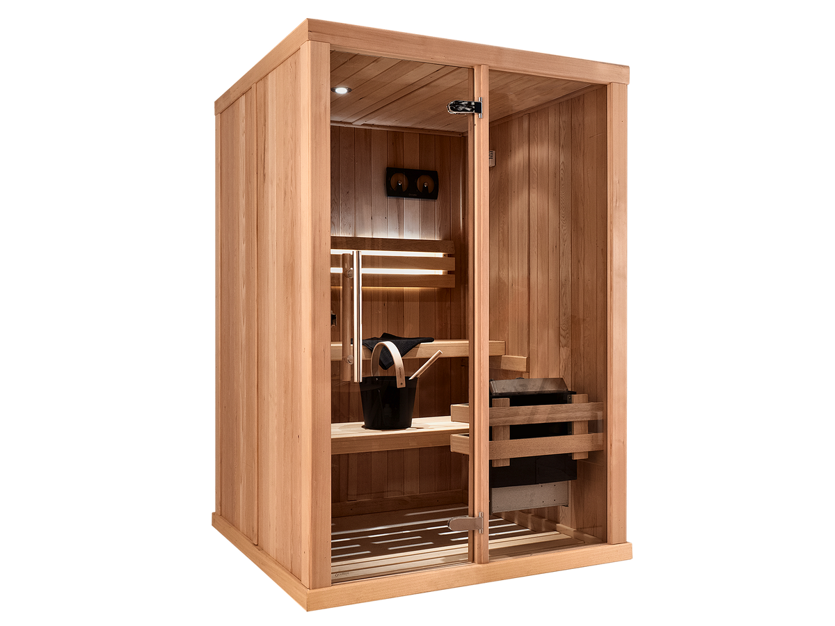 3 Person Square Indoor Finnish Sauna