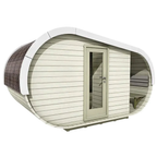 6–8 Person Nordic Spruce Outdoor Sauna
