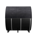 Black Barrel Sauna by Cartvora — 2–4 Person with Terrace