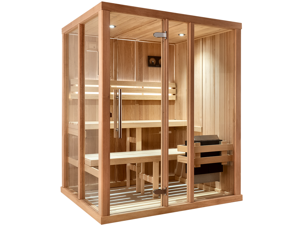 3 Person Spacious Indoor Finnish Sauna