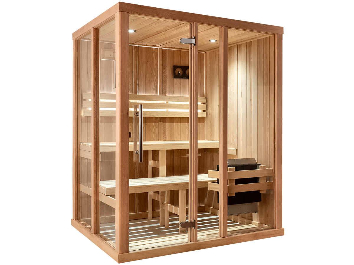 3 Person Spacious Indoor Finnish Sauna