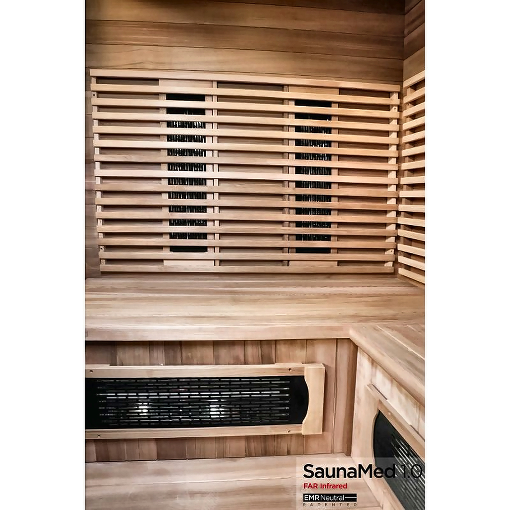 SaunaMed by Cartvora — 4–5 Person Luxury FAR Infrared Sauna