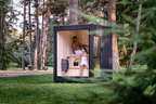 4 Person Premium Outdoor Sauna Cabin