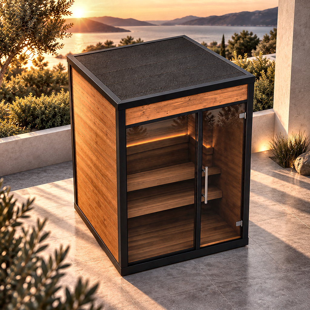 3 Person Compact Nordic Outdoor Sauna